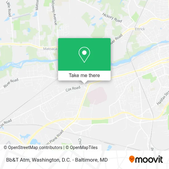 Bb&T Atm map