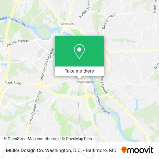 Muller Design Co map