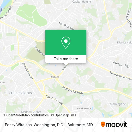 Eazzy Wireless map