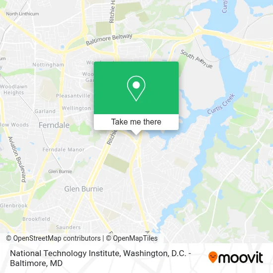 National Technology Institute map