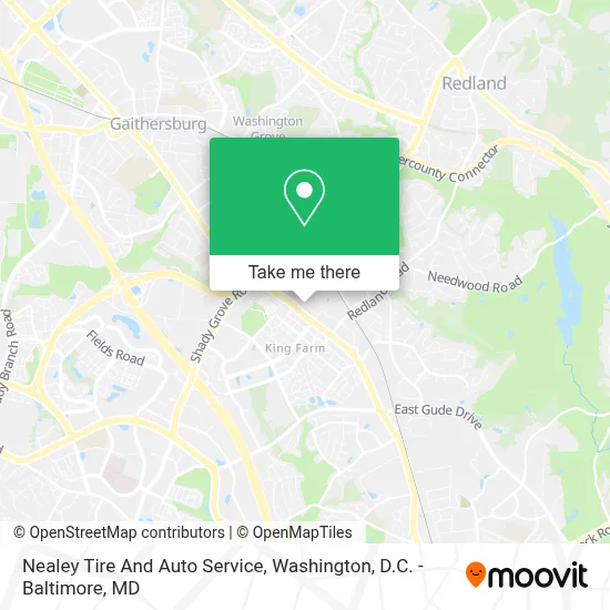 Nealey Tire And Auto Service map