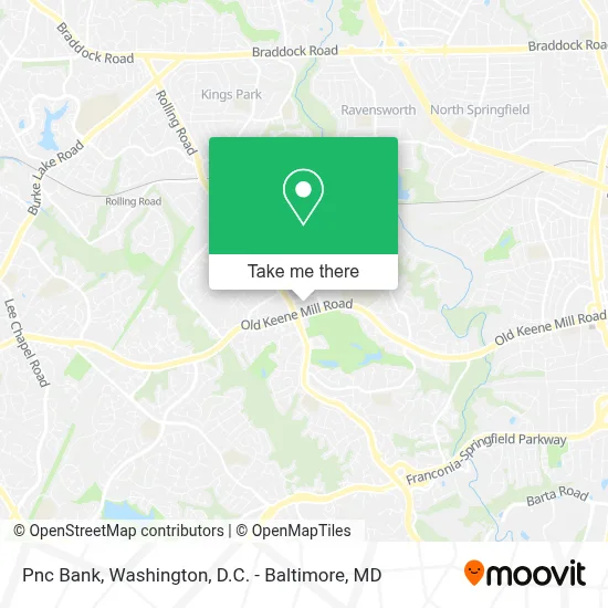 Pnc Bank map