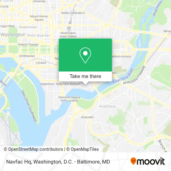 Navfac Hq map