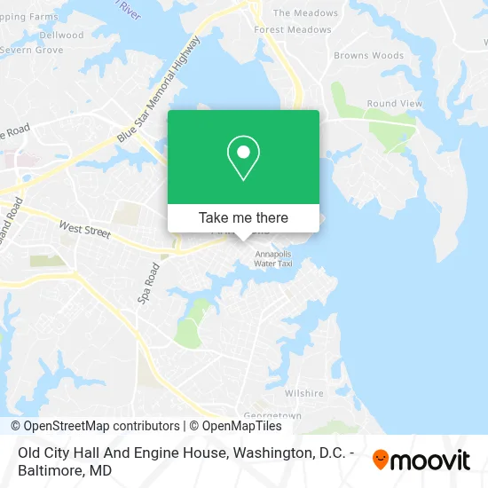 Old City Hall And Engine House map