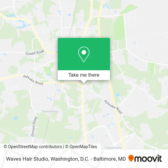 Waves Hair Studio map