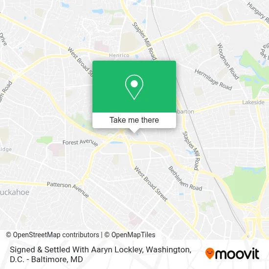Signed & Settled With Aaryn Lockley map
