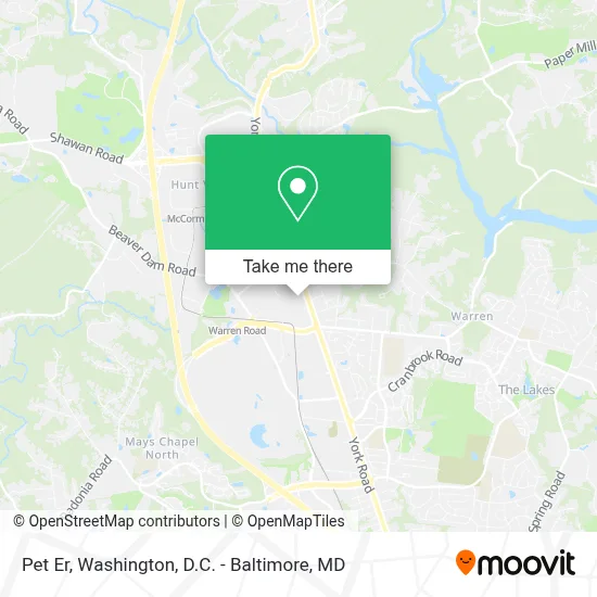Pet Er map