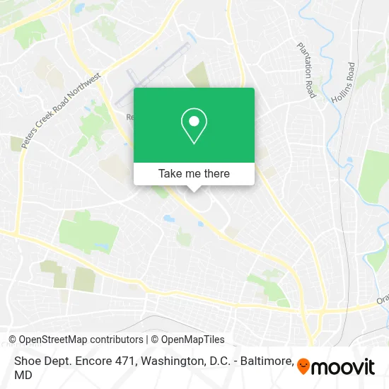 Shoe Dept. Encore 471 map
