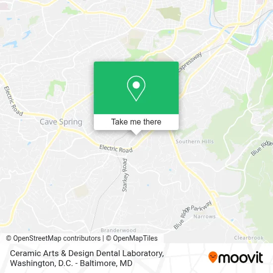 Ceramic Arts & Design Dental Laboratory map