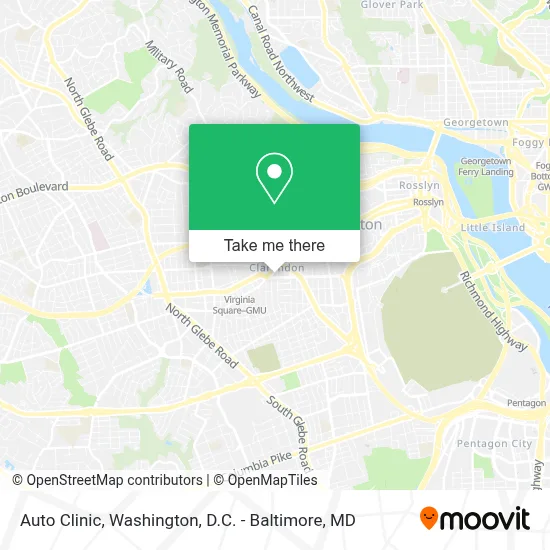 Auto Clinic map