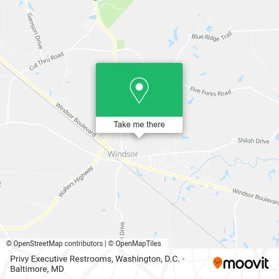Privy Executive Restrooms map