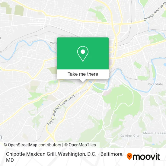 Chipotle Mexican Grill map