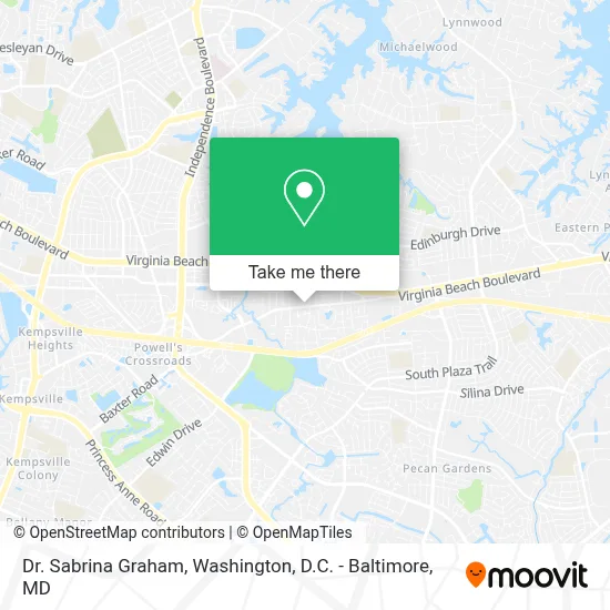 Dr. Sabrina Graham map