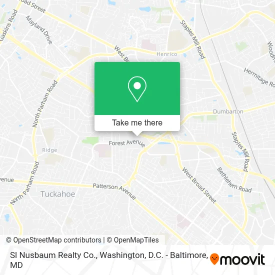 Sl Nusbaum Realty Co. map