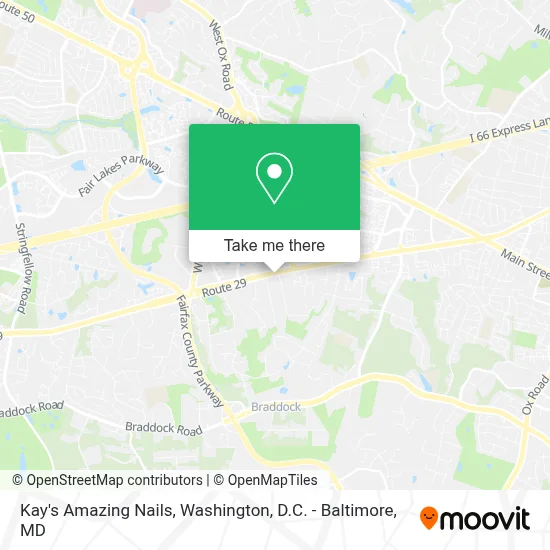 Kay's Amazing Nails map