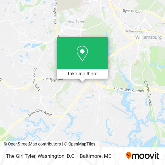 The Girl Tyler map