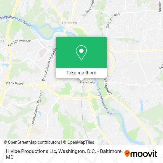 Hivibe Productions Llc map