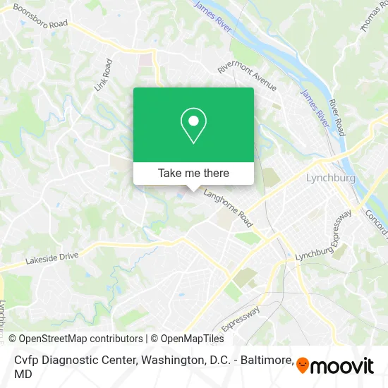 Cvfp Diagnostic Center map