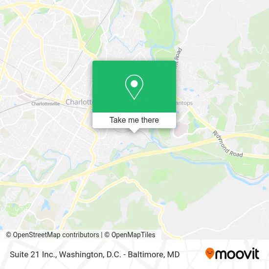 Suite 21 Inc. map