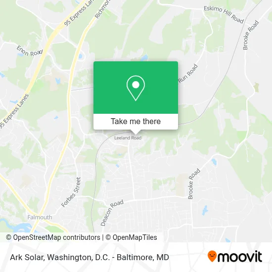 Ark Solar map