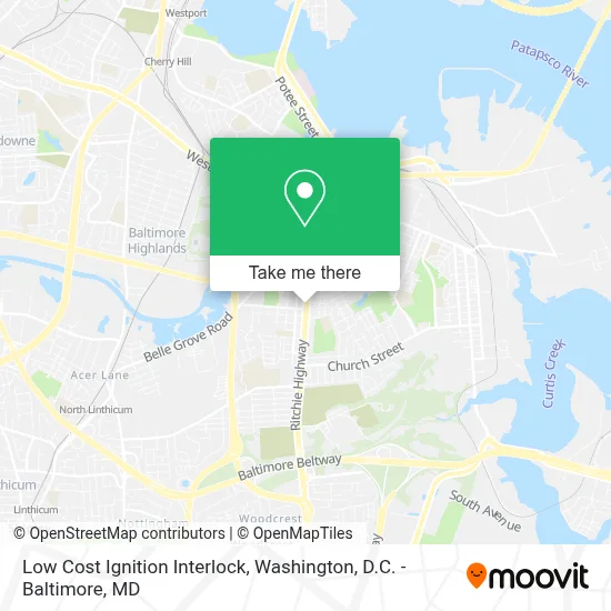 Low Cost Ignition Interlock map