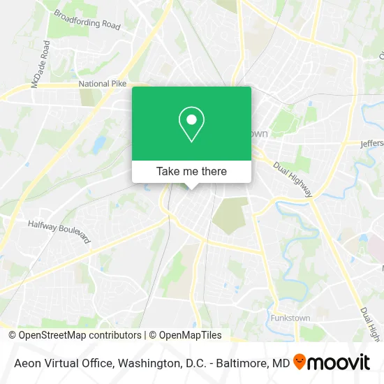 Aeon Virtual Office map