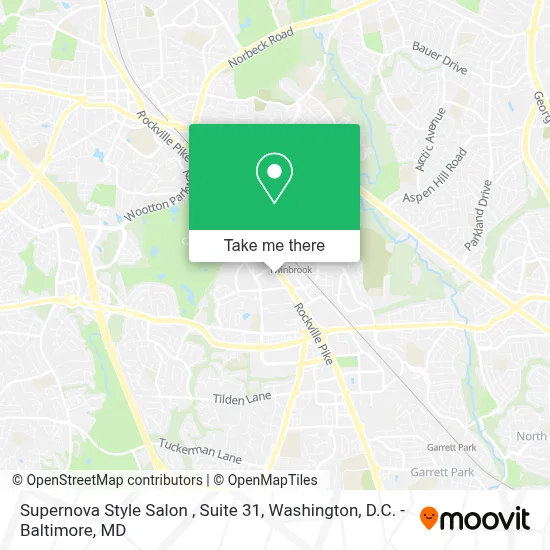 Supernova Style Salon , Suite 31 map