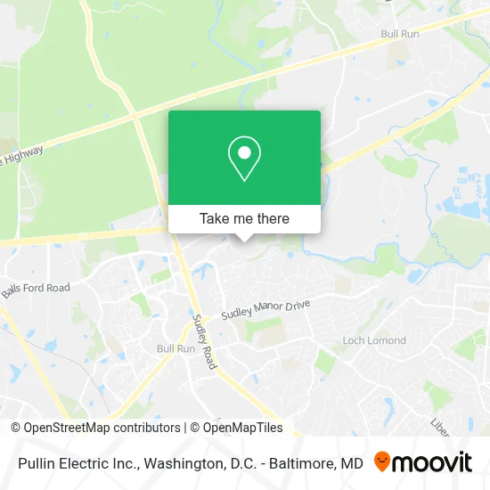 Pullin Electric Inc. map