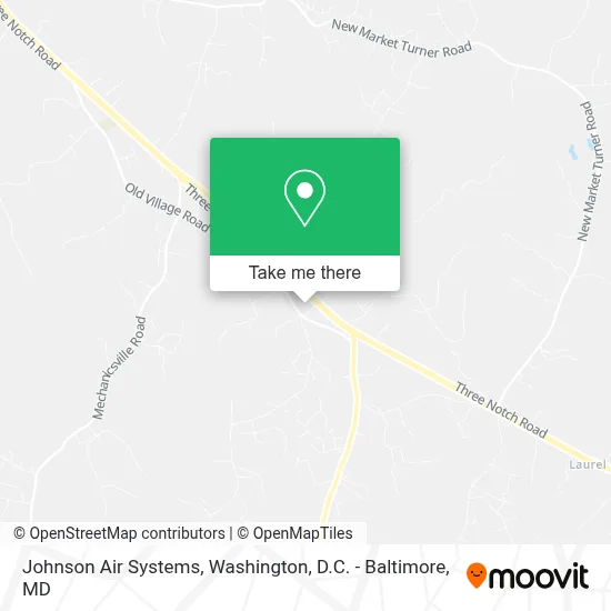 Johnson Air Systems map