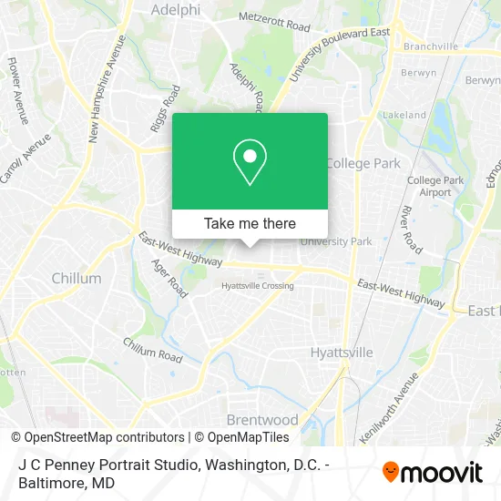J C Penney Portrait Studio map