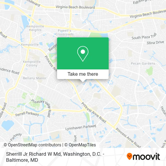 Sherrill Jr Richard W Md map