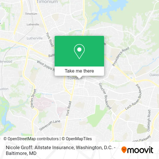 Nicole Groff: Allstate Insurance map
