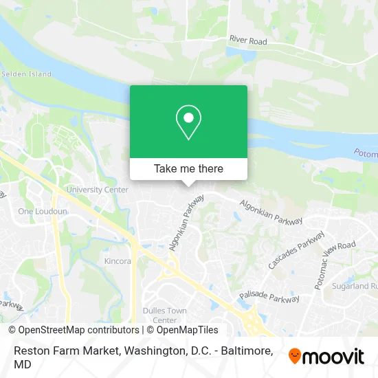 Reston Farm Market map