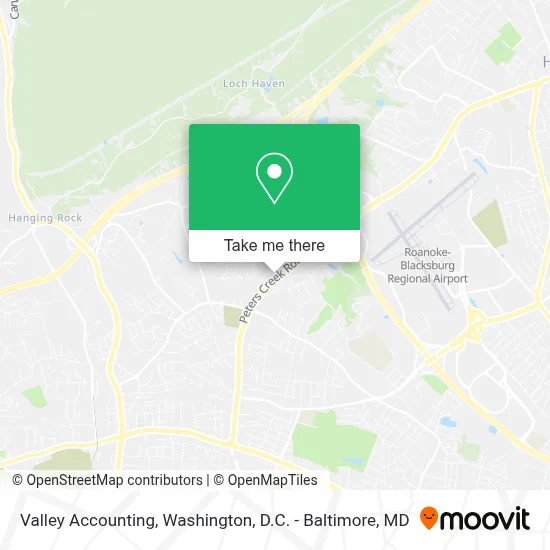 Valley Accounting map