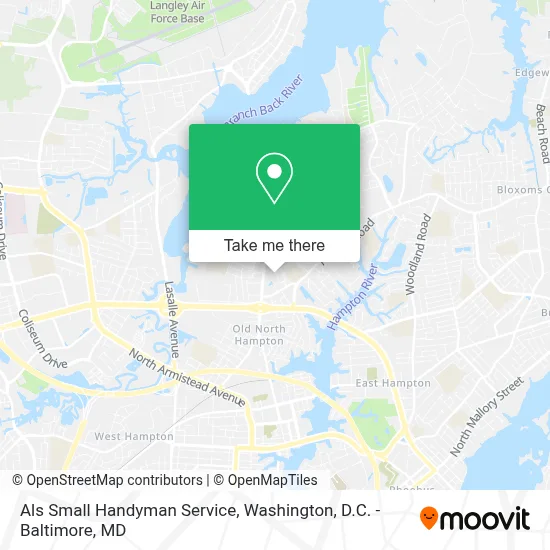 Als Small Handyman Service map