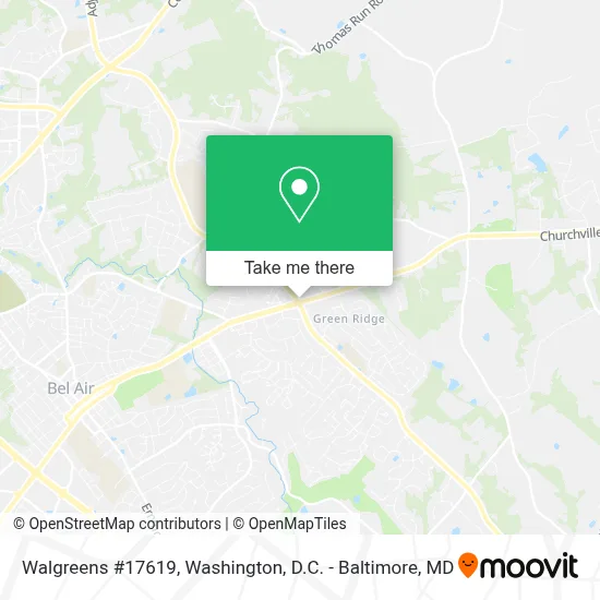 Walgreens #17619 map