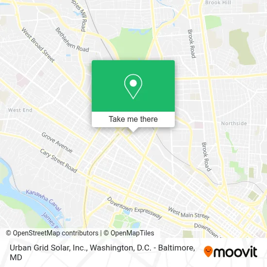 Urban Grid Solar, Inc. map