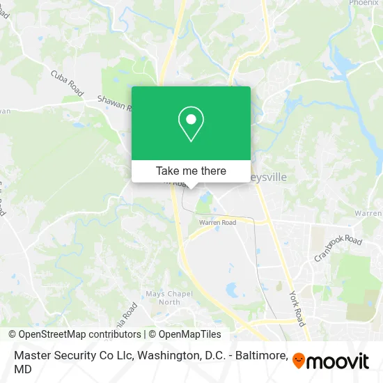 Master Security Co Llc map