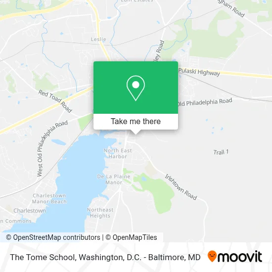 The Tome School map