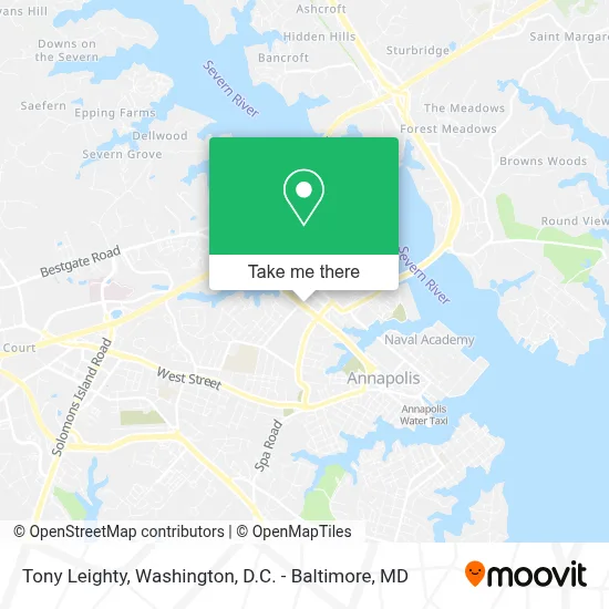 Tony Leighty map