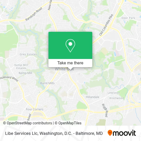 Libe Services Llc map
