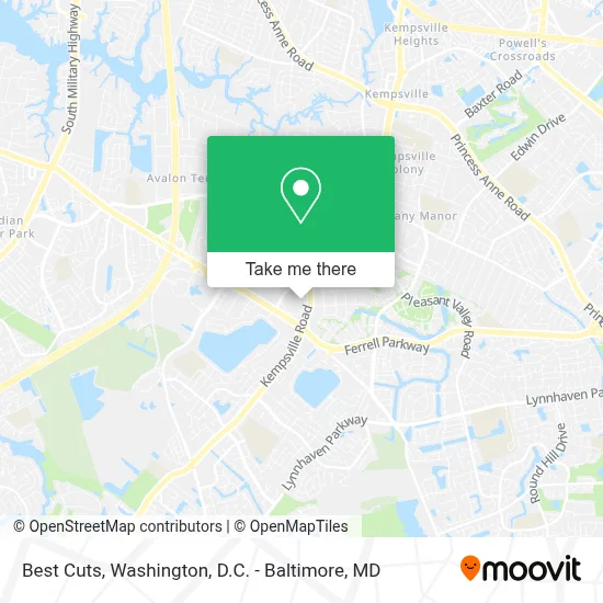 Best Cuts map