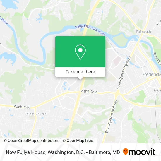 New Fujiya House map