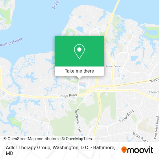 Adler Therapy Group map