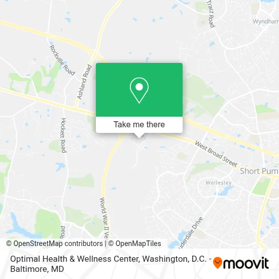 Optimal Health & Wellness Center map