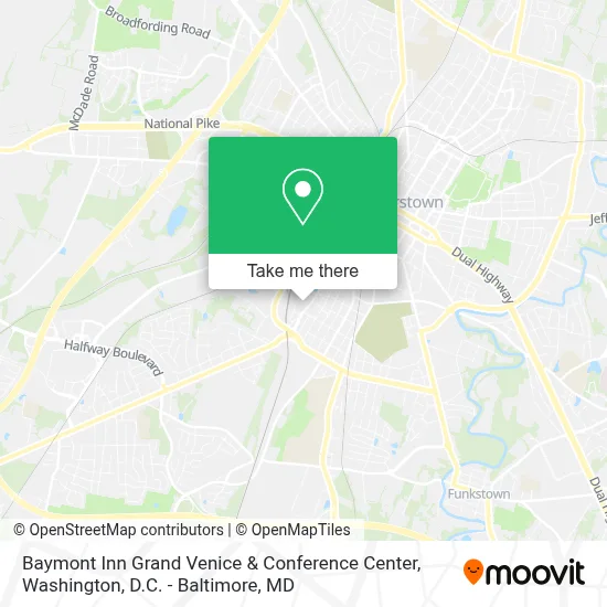 Baymont Inn Grand Venice & Conference Center map