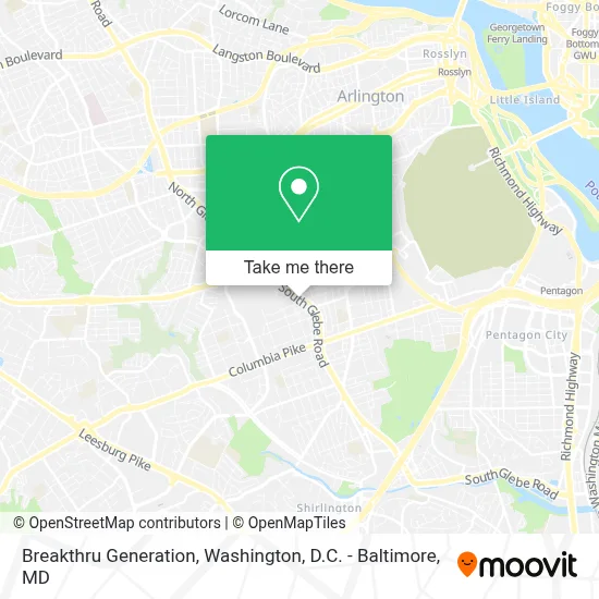 Breakthru Generation map