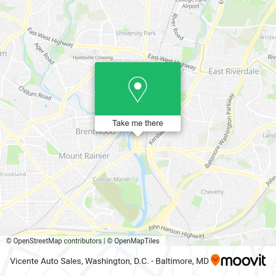 Vicente Auto Sales map