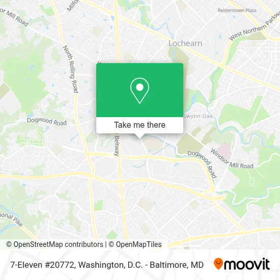 7-Eleven #20772 map