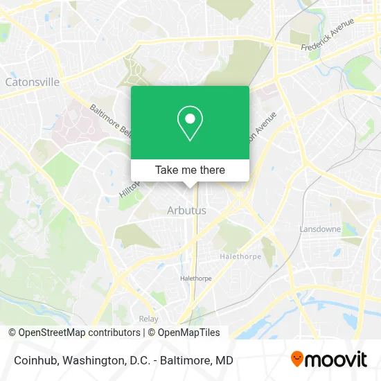 Coinhub map